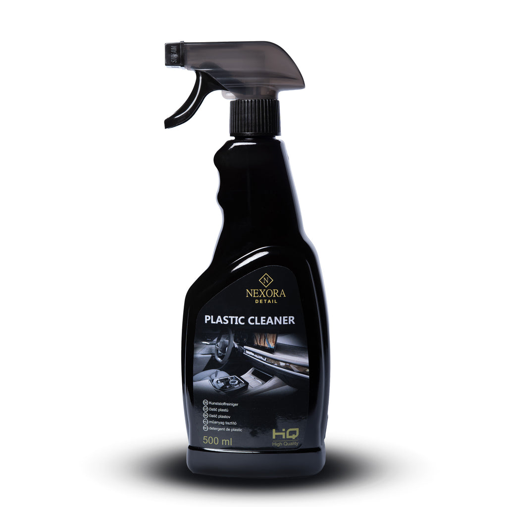 Plastic cleaner-dressing plastice